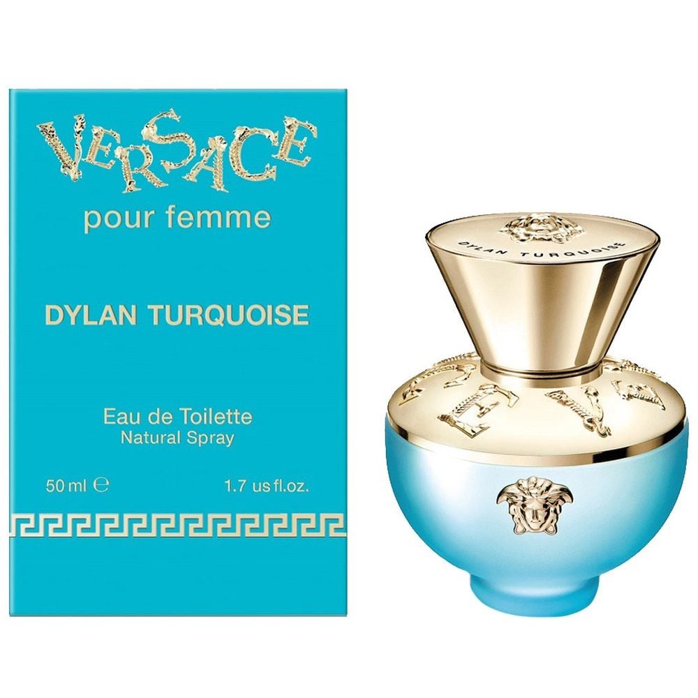 Туалетна вода Versace Pour Femme Dylan Turquoise, 50 мл (702130) - фото 1