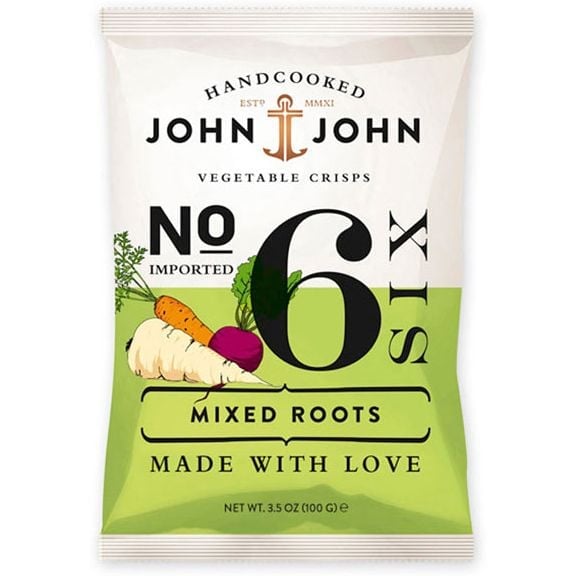 Чіпси John&John овочеві, мікс, 40 г - фото 1