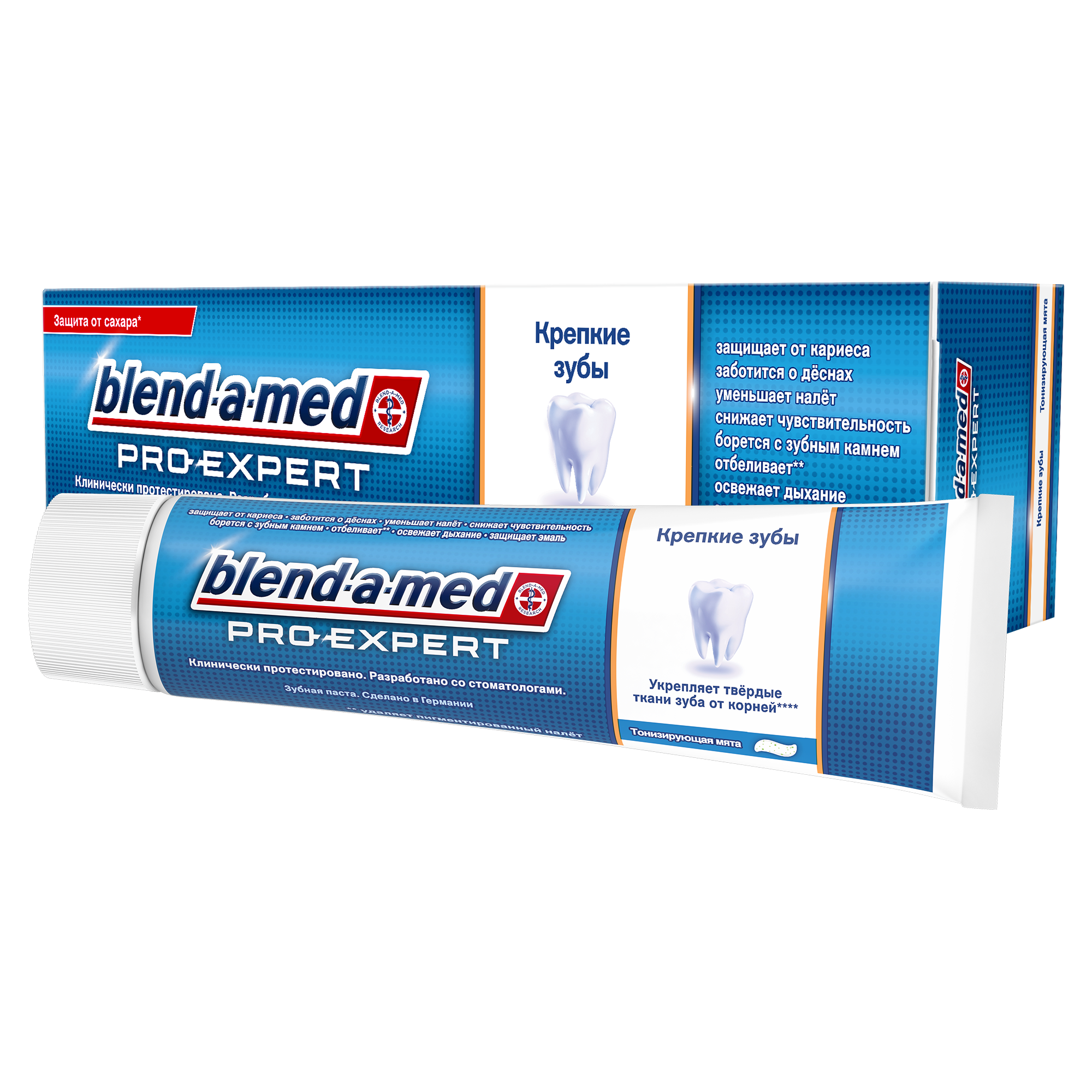 Зубна паста Blend-a-med Strong Teeth, 100 мл - фото 1