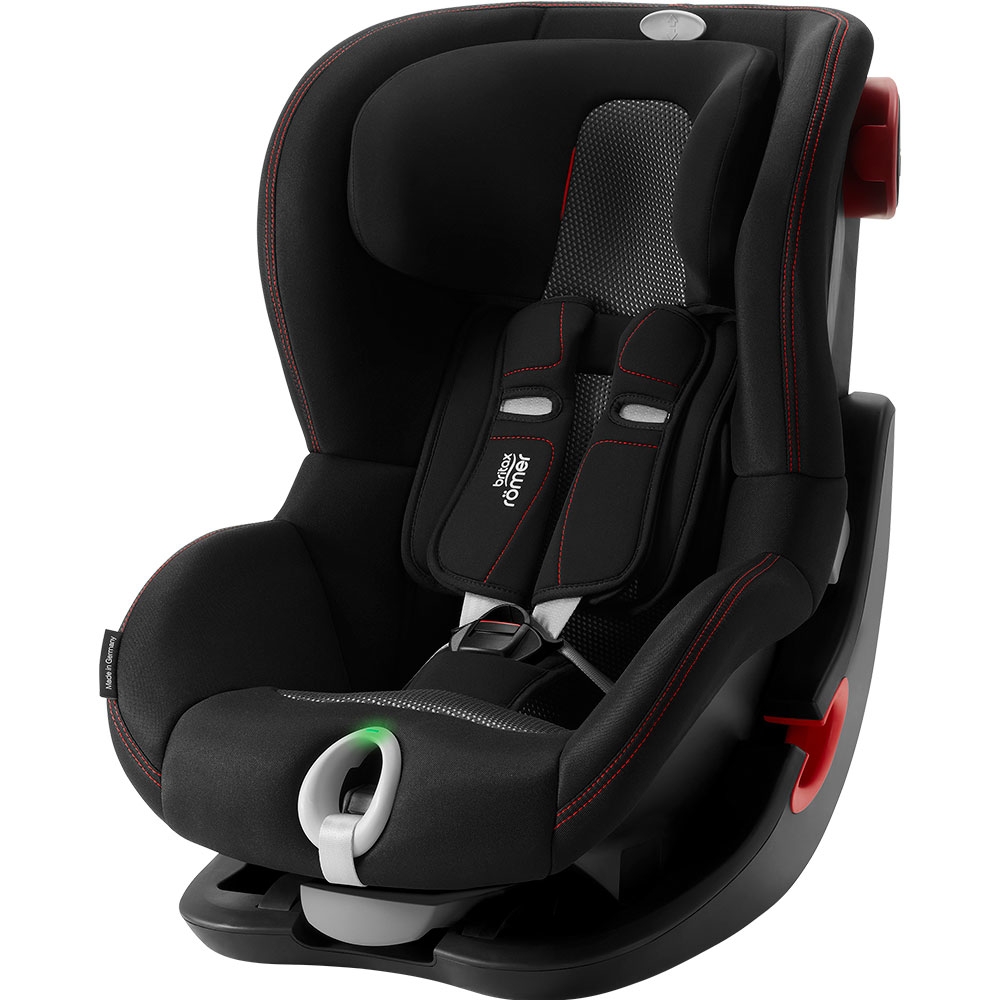 Автокрісло Britax Romer King II LS Black Series Cool Flow Black, чорний (2000032896) - фото 1