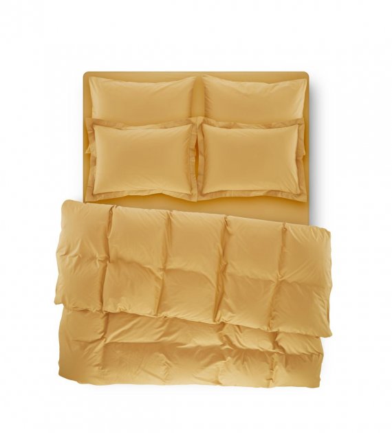 Комплект постельного белья Penelope Catherine mustard, хлопок, евро (200х160+35см), желтый (svt-2000022294515) - фото 1