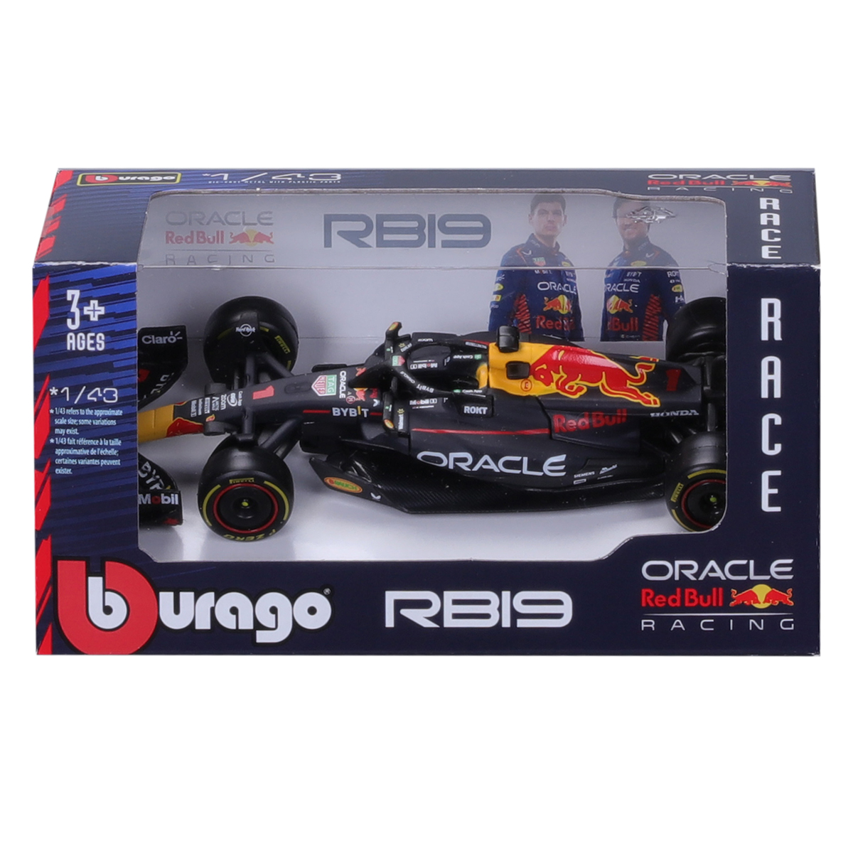 Автомодель Bburago Red Bull Racing RB19, 2023, 1:43 в ассортименте (18-38082) - фото 9