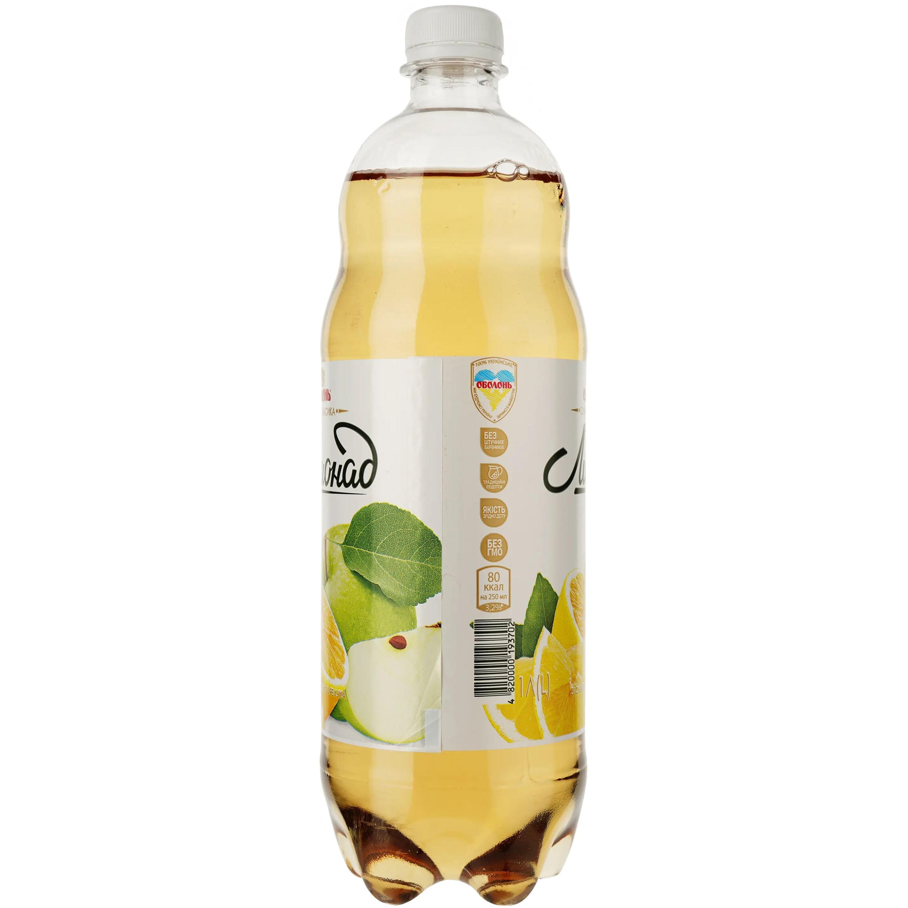 Напій Оболонь Лимонад безалкогольний 1 л - фото 2