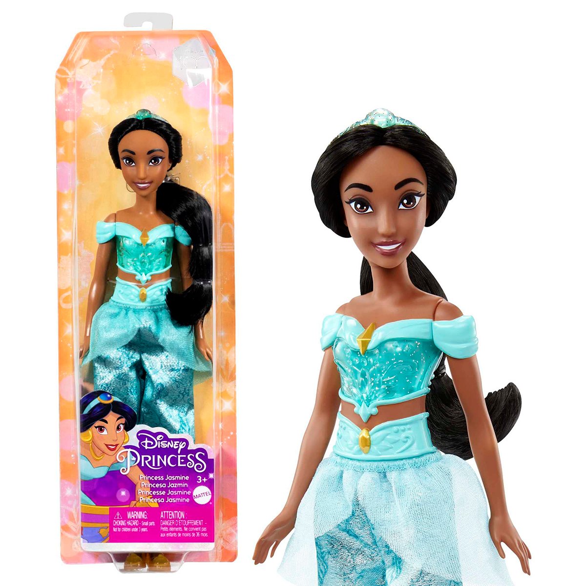 Кукла-принцесса Disney Princess Жасмин, 29 см (HLW12) - фото 5