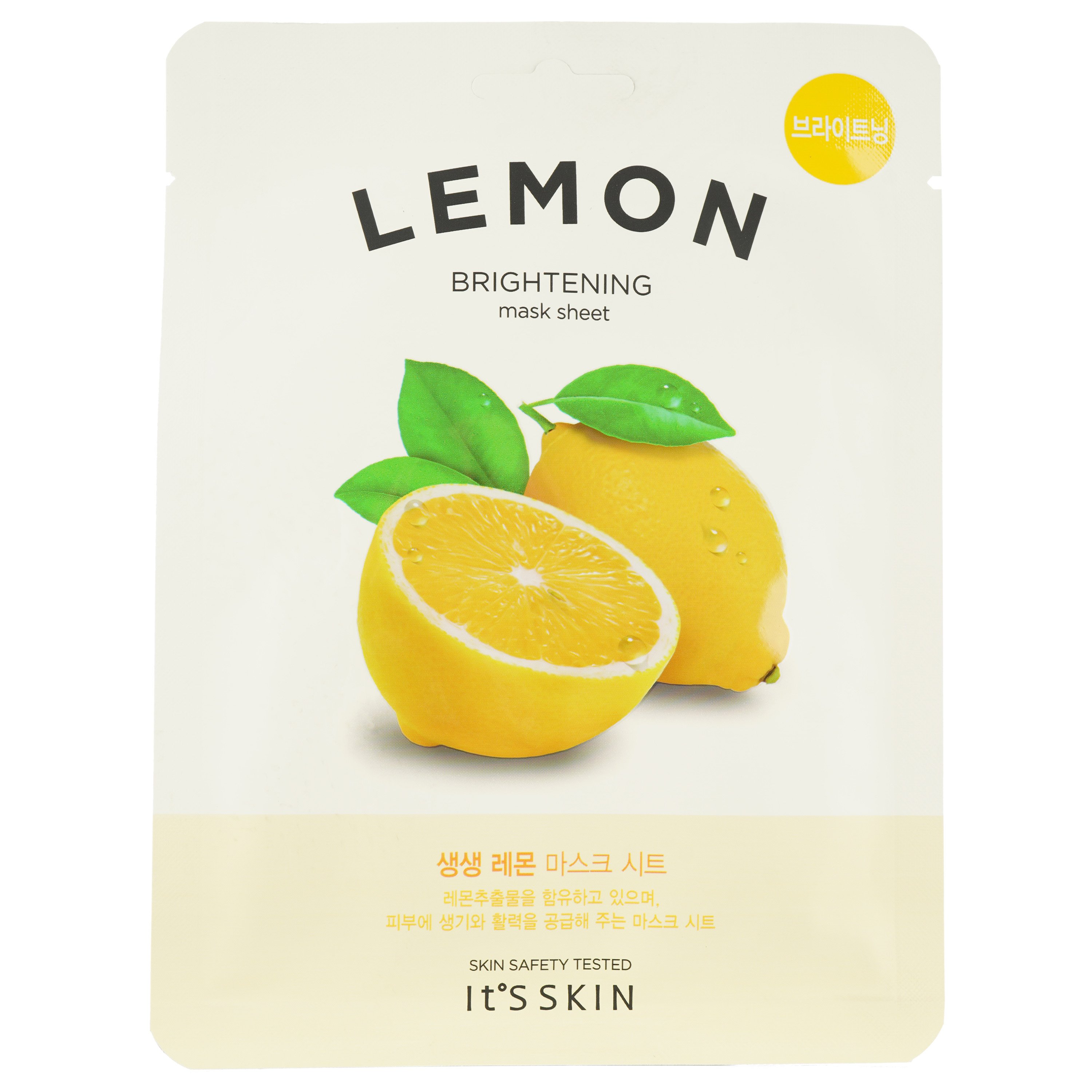 Маска для обличчя тканинна It's Skin The Fresh Sheet Lemon, 18 г - фото 1