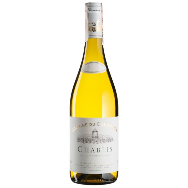 Вино Domaine Du Colombier Chablis AOP, белое, сухое, 12,5%, 0,75 л (3689) - фото 1