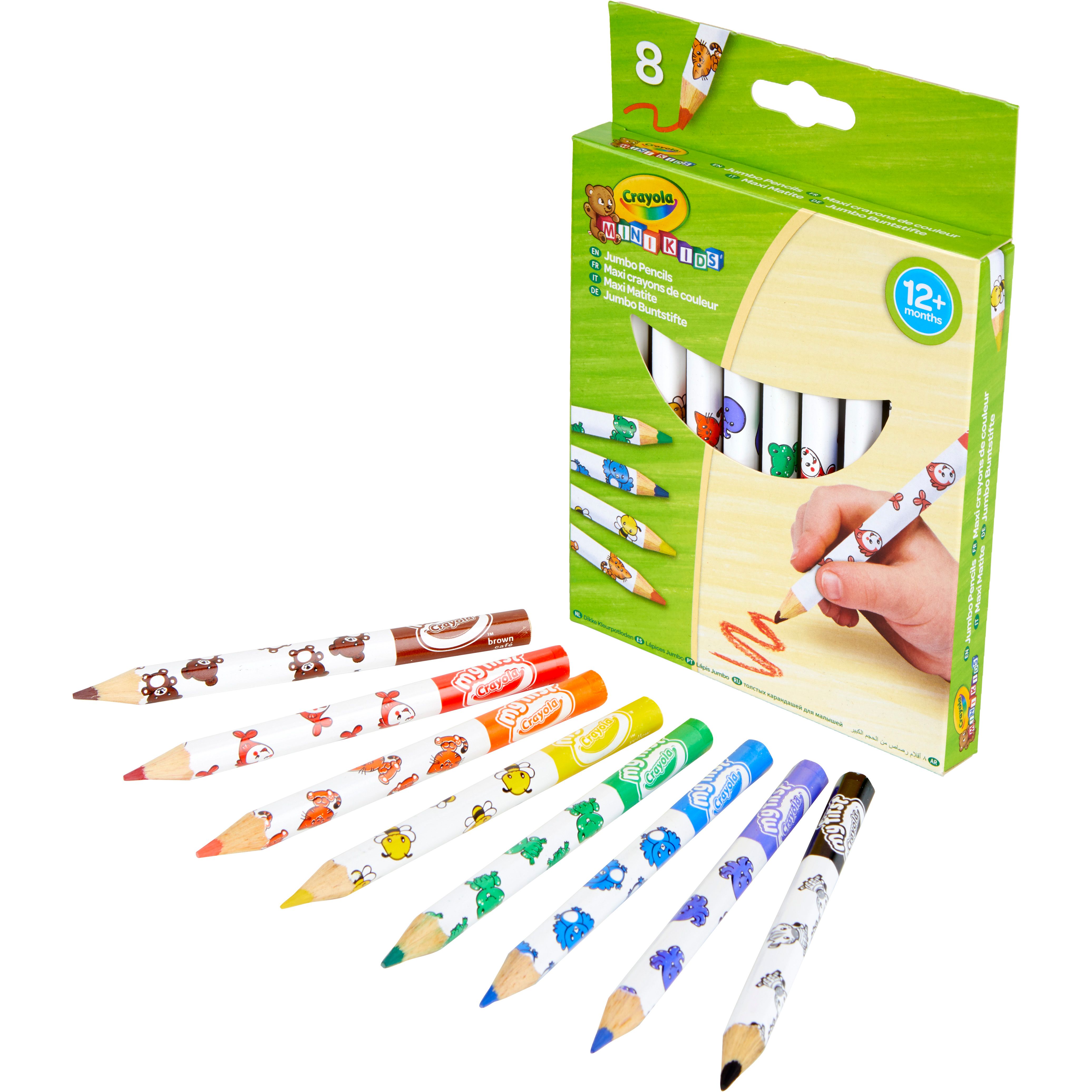 Цветные карандаши Crayola Мои первые карандаши 8 шт. (3678) - фото 6