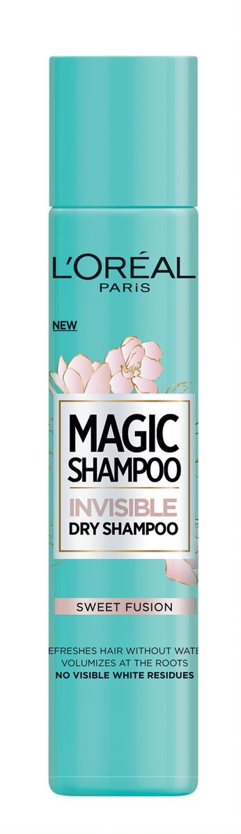 Сухой шампунь L’Oréal Paris Magic Shampoo Сладкая мечта для всех типов волос, 200 мл - фото 1