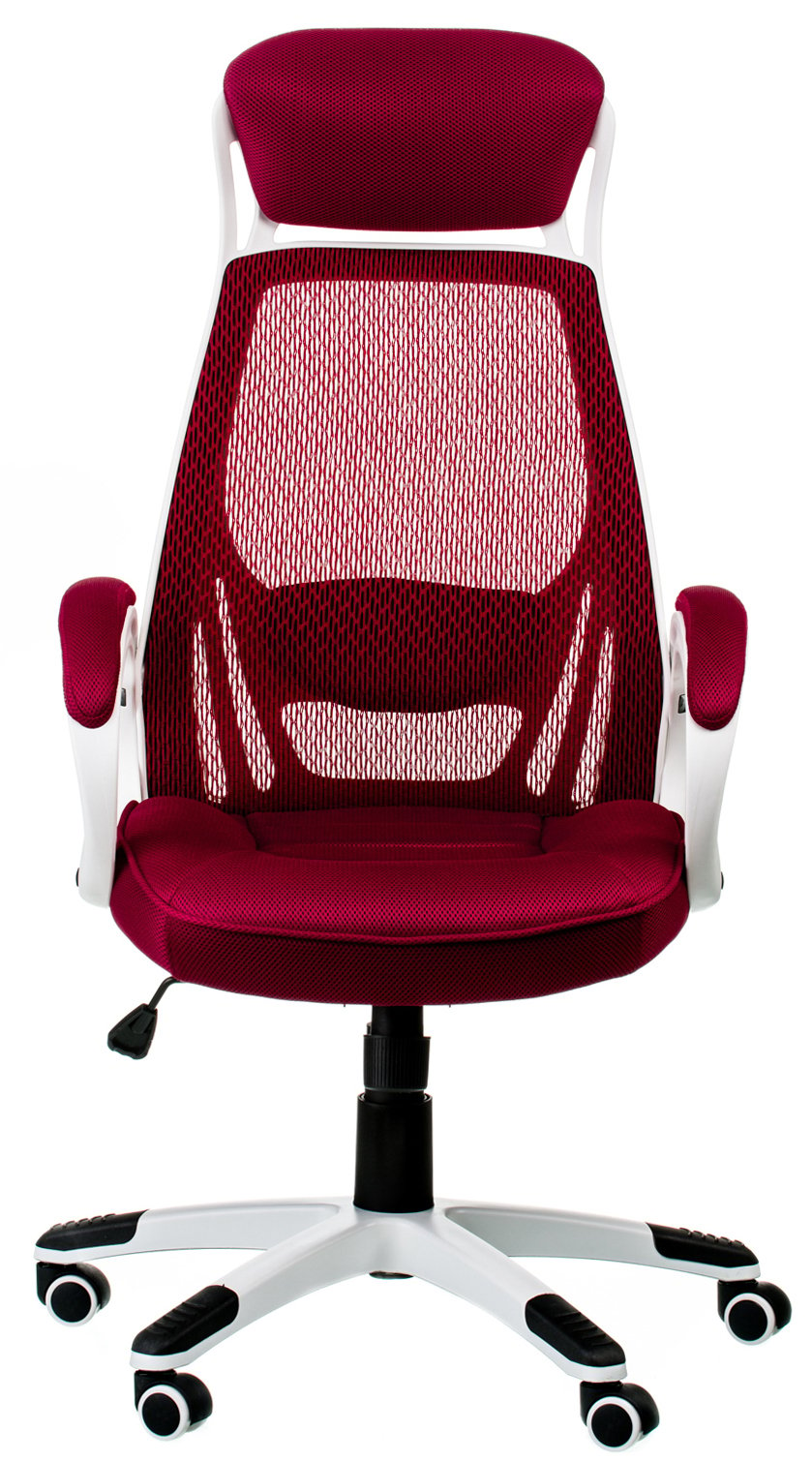 Кресло офисное Special4you Briz красный с белым (E0901) - фото 2