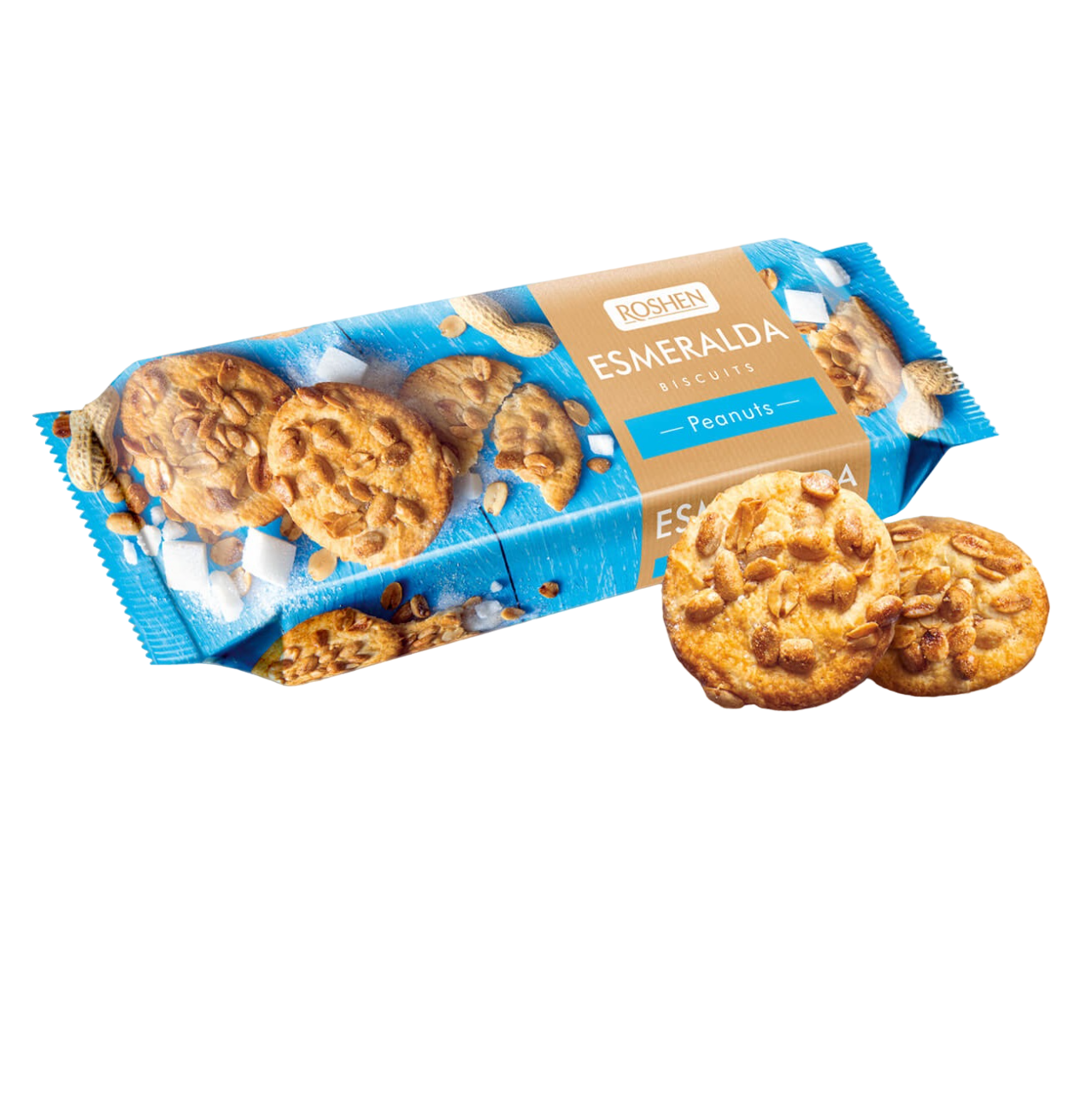 Печиво Roshen Есмеральда арахіс 150 г (171626) - фото 1