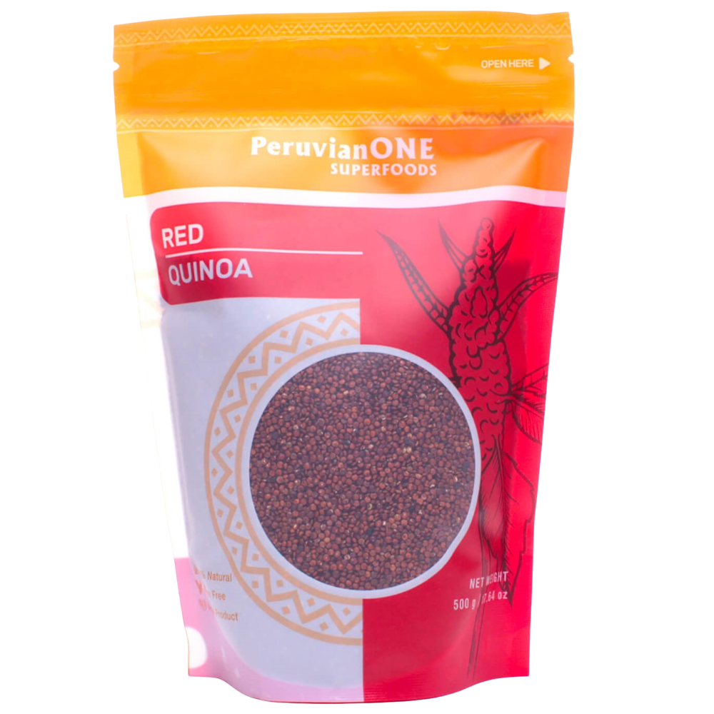 Кіноа PeruvianONE Superfoods Red Quinoa 500 г (769061) - фото 1