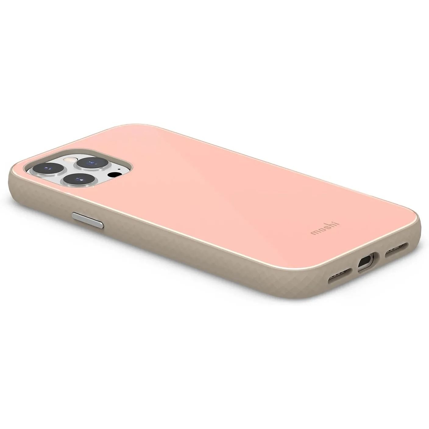 Чехол-накладка Moshi iGlaze Slim Hardshell Case Dahlia Pink для iPhone 13 Pro Max - фото 4