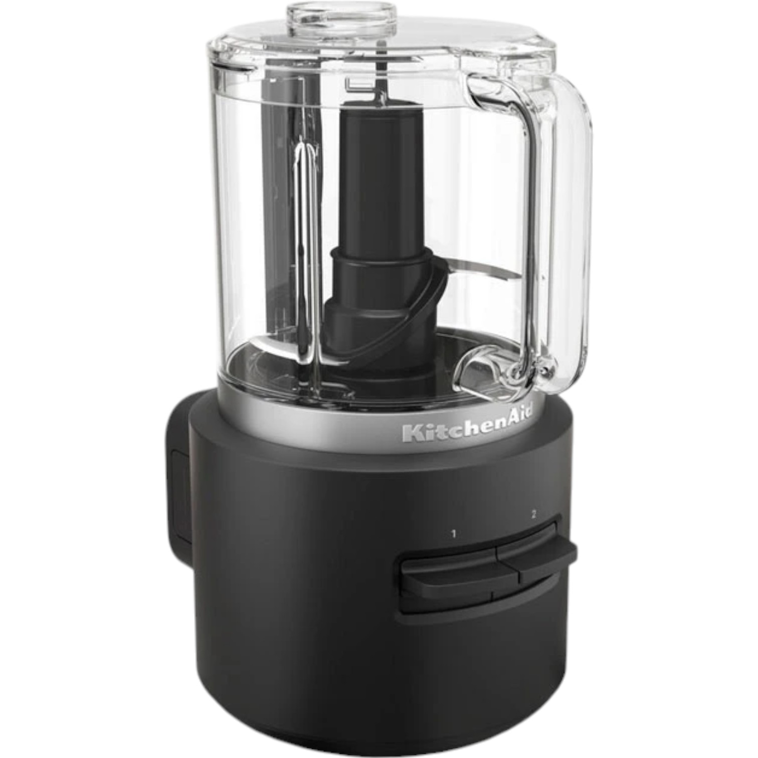 Кухонный миникомбайн KitchenAid Go с аккумулятором черный 12V (5KFCR531BM) - фото 1