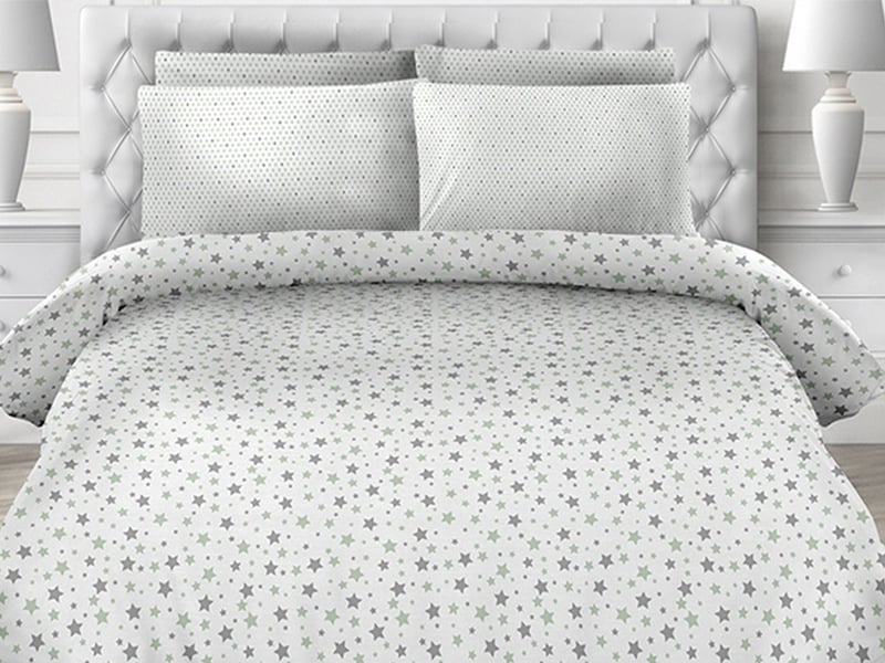 Комплект постельного белья Ecotton Комфорт, бязь, двуспальный, 210х175 см, светло-серый (20713) - фото 1