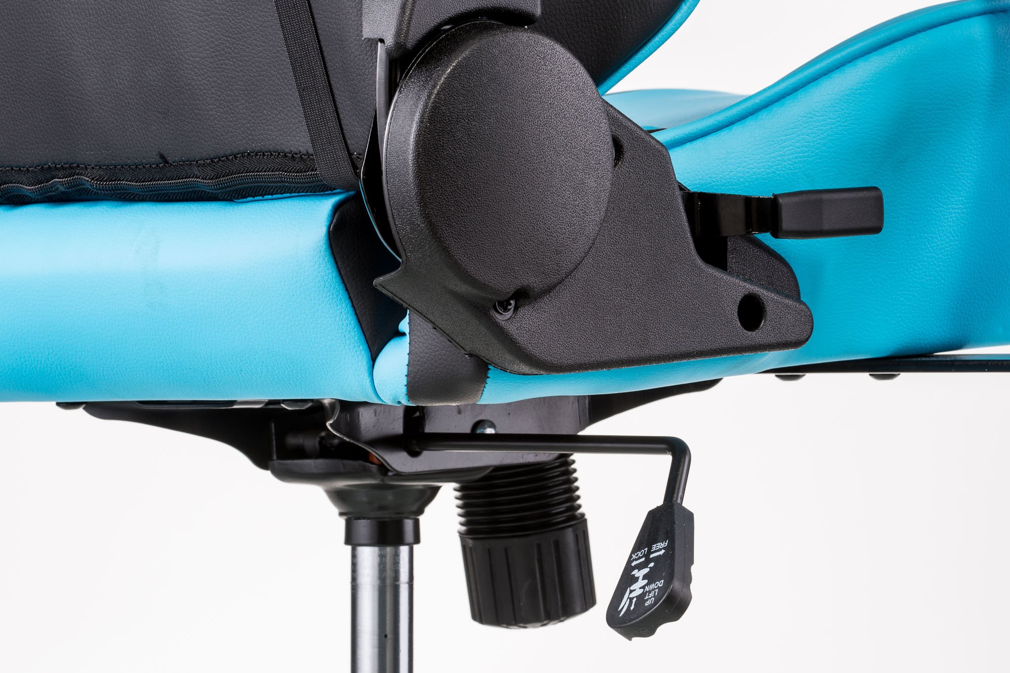 Геймерське крісло Special4you ExtremeRace чорне з синім (E4763) - фото 15