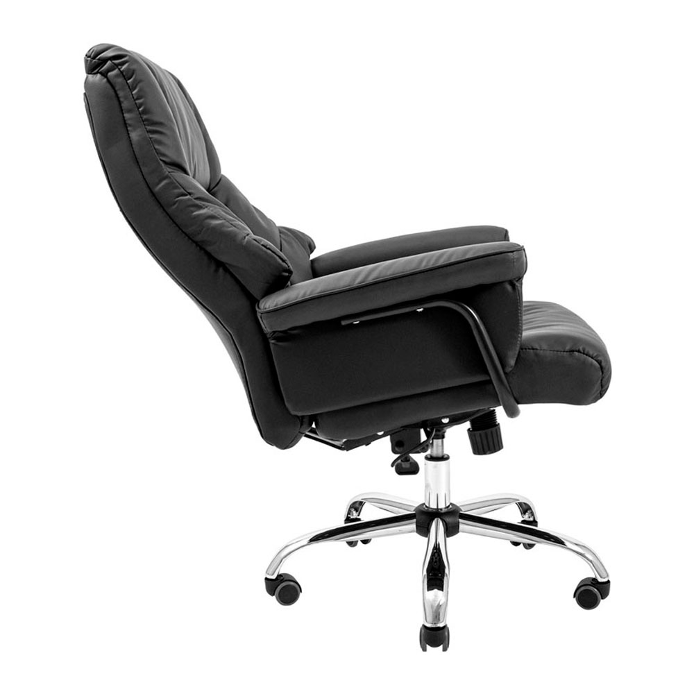 Кресло офисное Richman Конгрес Хром M-2 Широкий Anyfix Wide черный (RCM-1055) - фото 6