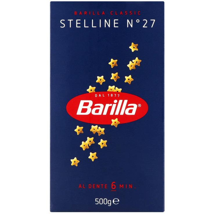Макаронные изделия Barilla Stelline №27 500 г - фото 2