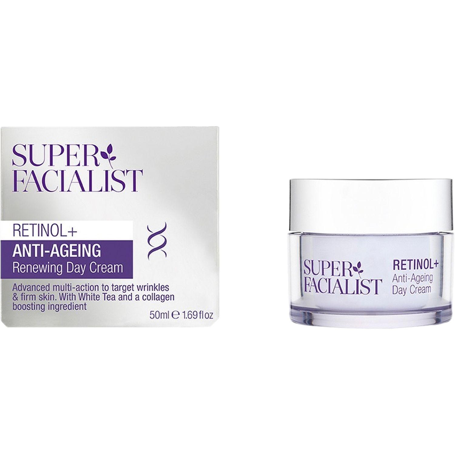 Крем дневный Super Facialist Retinol + Anti Ageing Renewing 50 мл - фото 3