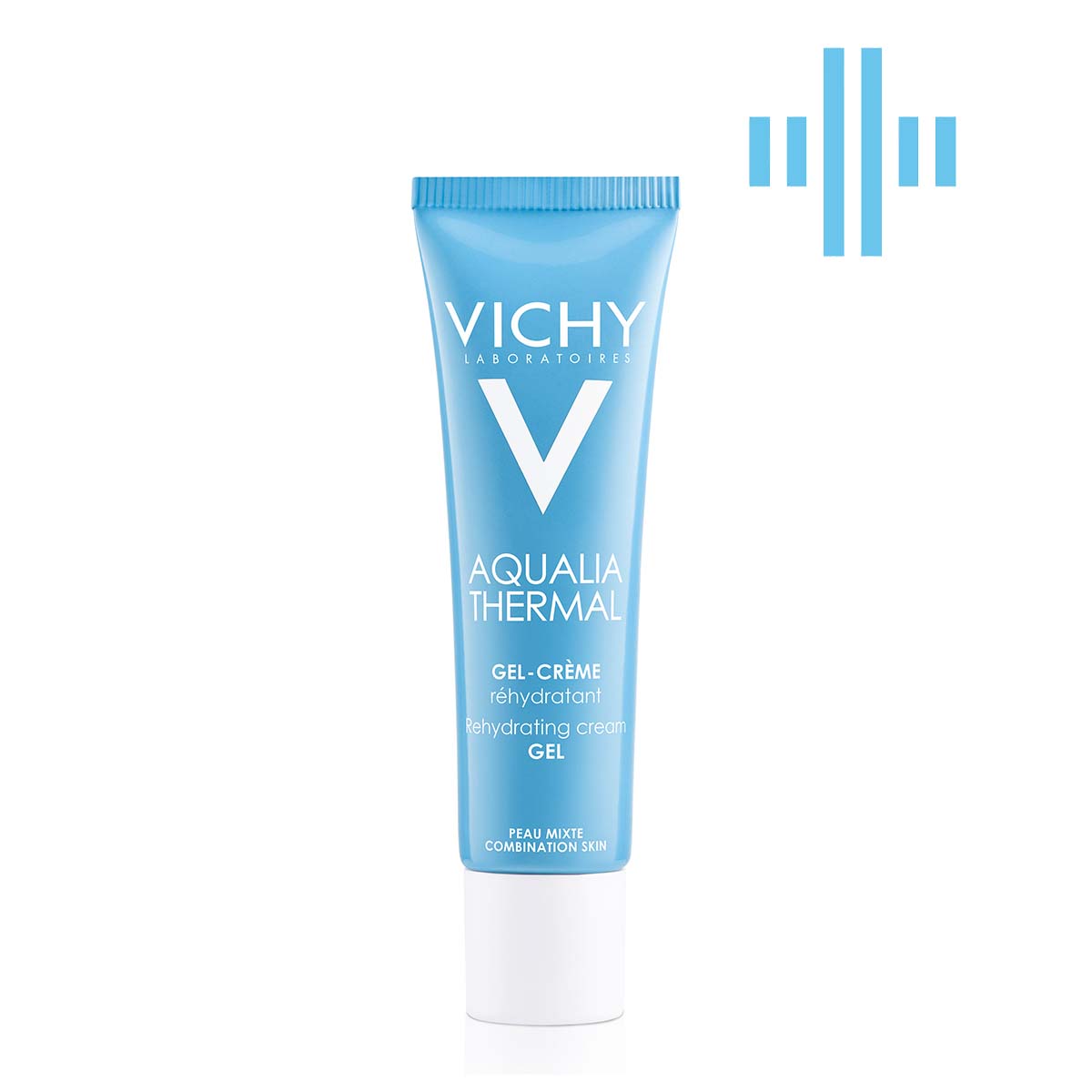 Гель-крем Vichy Aqualia Thermal, для нормальної та комбінованої, зневодненої шкіри, 30 мл (MB066600) - фото 1