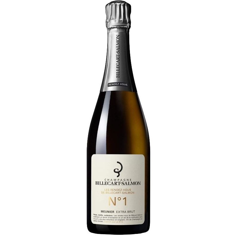 Шампанське Billecart-Salmon Champagne Meunier Extra Brut Les Rendez-Vous N°1, біле, екстра-брют, 0,75 л - фото 1