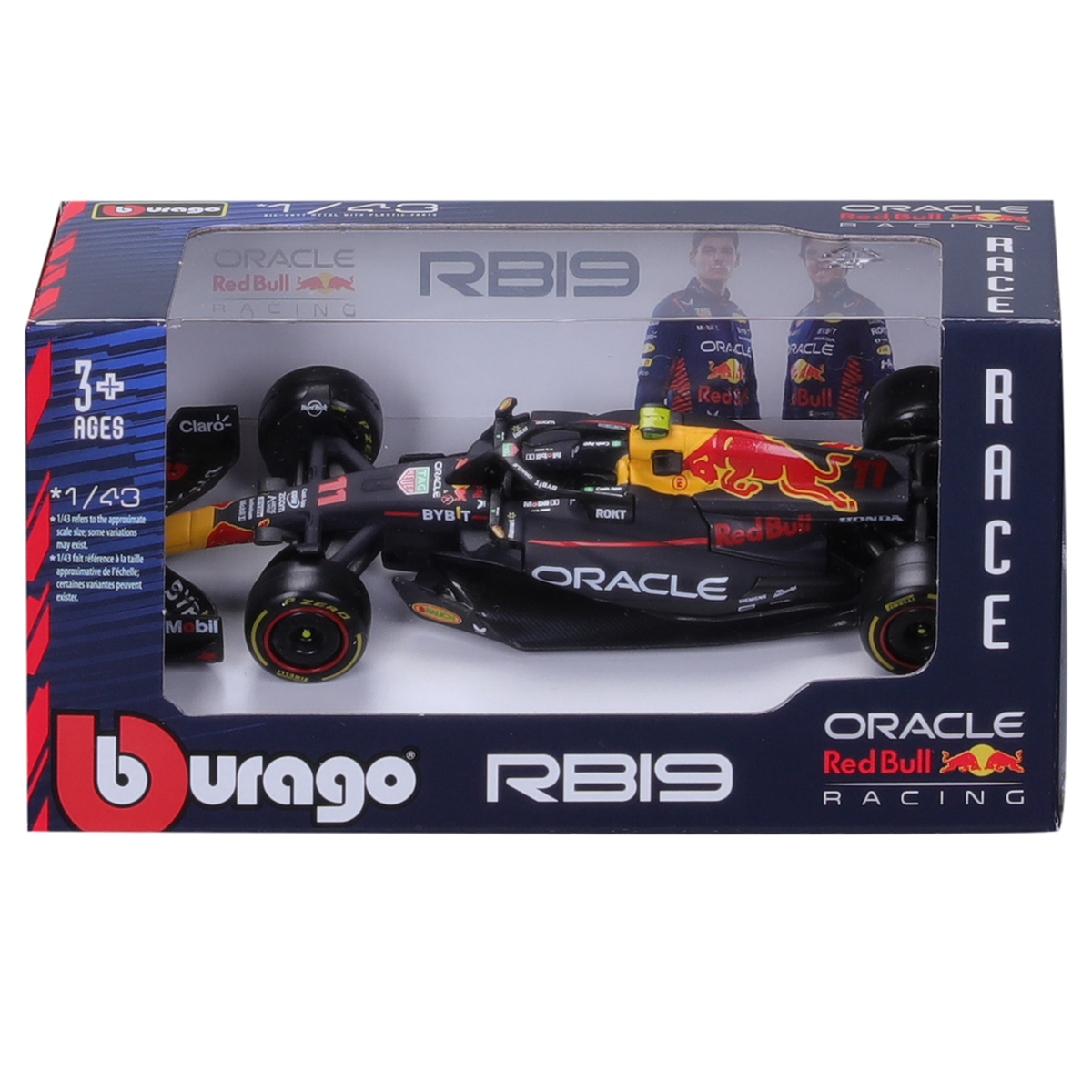 Автомодель Bburago Red Bull Racing RB19, 2023, 1:43 в ассортименте (18-38082) - фото 10