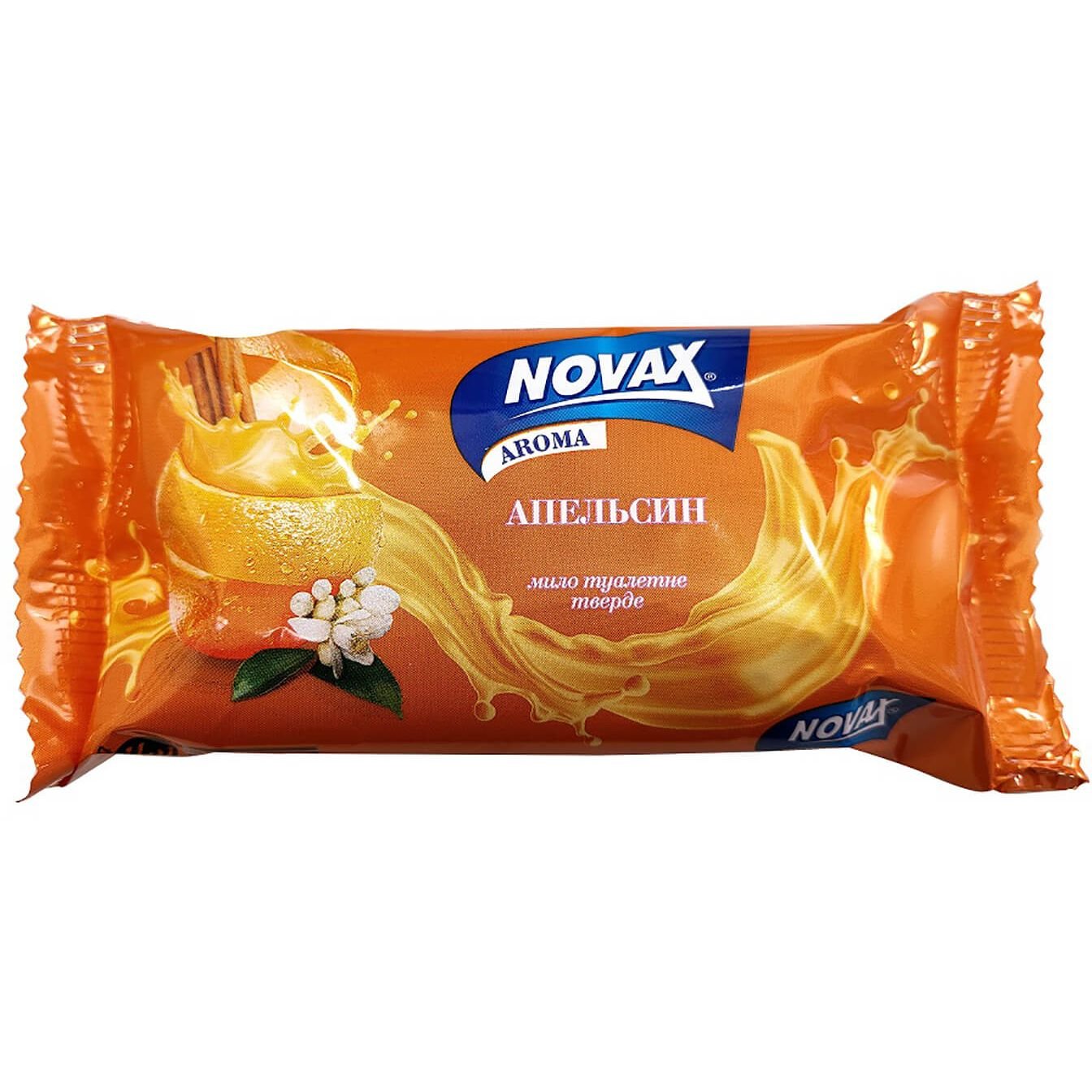 Туалетное мыло Novax Aroma Апельсин 140 г - фото 1