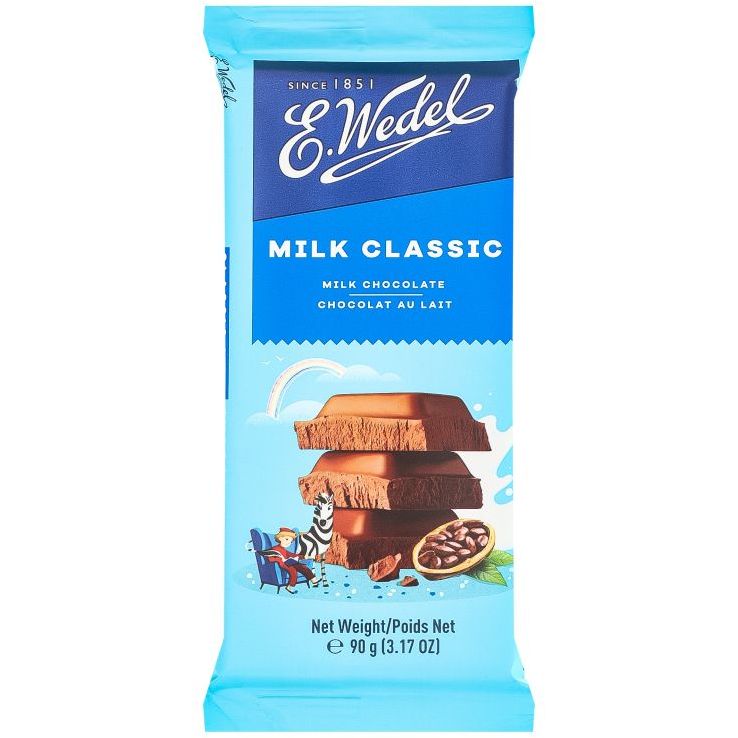 Шоколад молочний E.Wedel, 90 г (917600) - фото 1