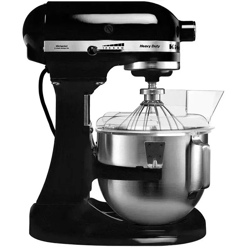 Планетарний міксер KitchenAid Heavy Duty 4.8 л чорний (5KPM5EOB) - фото 2