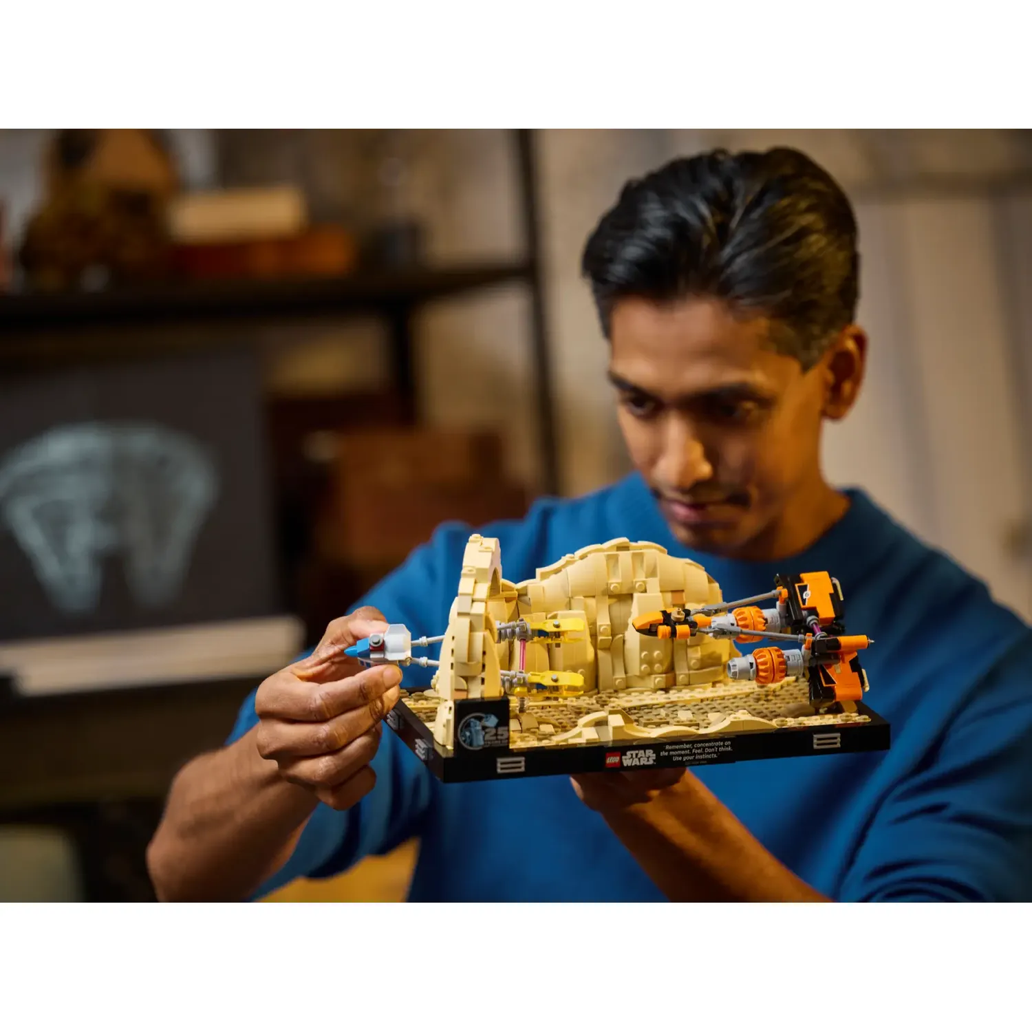 Конструктор LEGO Star Wars Диорама Mos Espa Podrace 718 деталей (75380) - фото 11