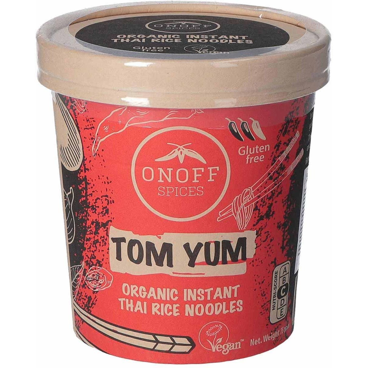 Суп миттєвого приготування Onoff Spices Том Ям з локшиною органічний 75 г - фото 1