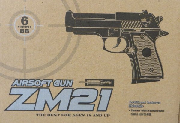 Металлический пистолет Cyma ZM21 - фото 2