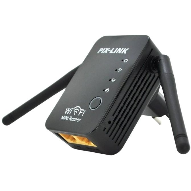 Усилитель сигнала Pix-Link LV-WR17 Wi-Fi ретранслятор, репитер, точка доступа - фото 1