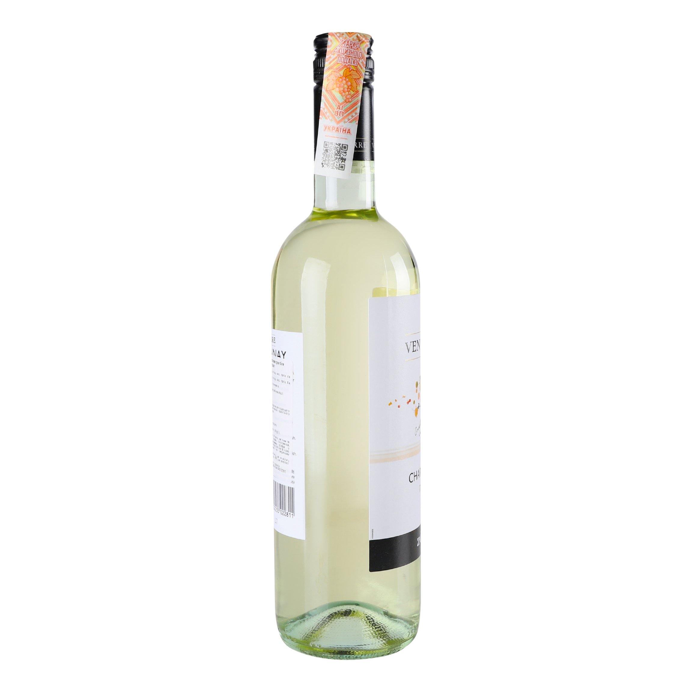 Вино Zonin Chardonnay Italiano IGP, біле, сухе, 12%, 0,75 л - фото 3