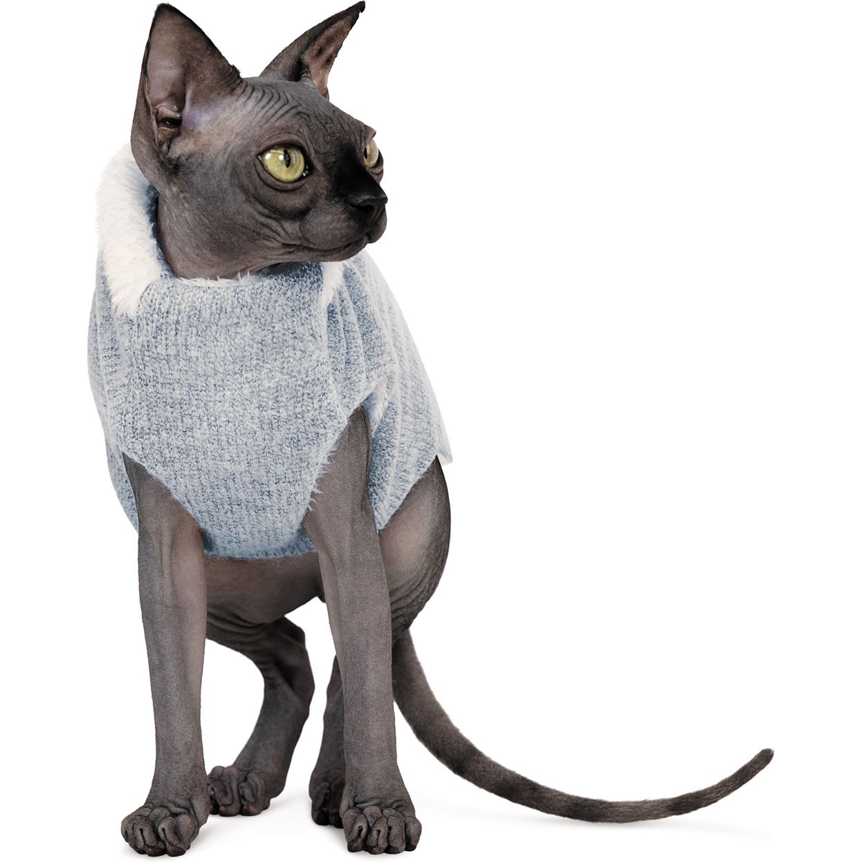 Свитер Pet Fashion Cat XS меланж - фото 2