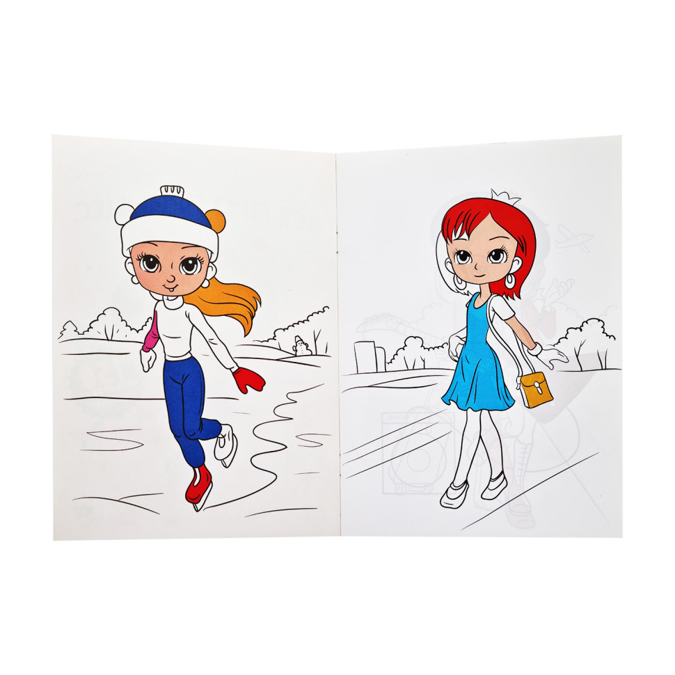 Дитяча розмальовка Книжковий хмарочос Все про принцес серія 3 (402801) - фото 2