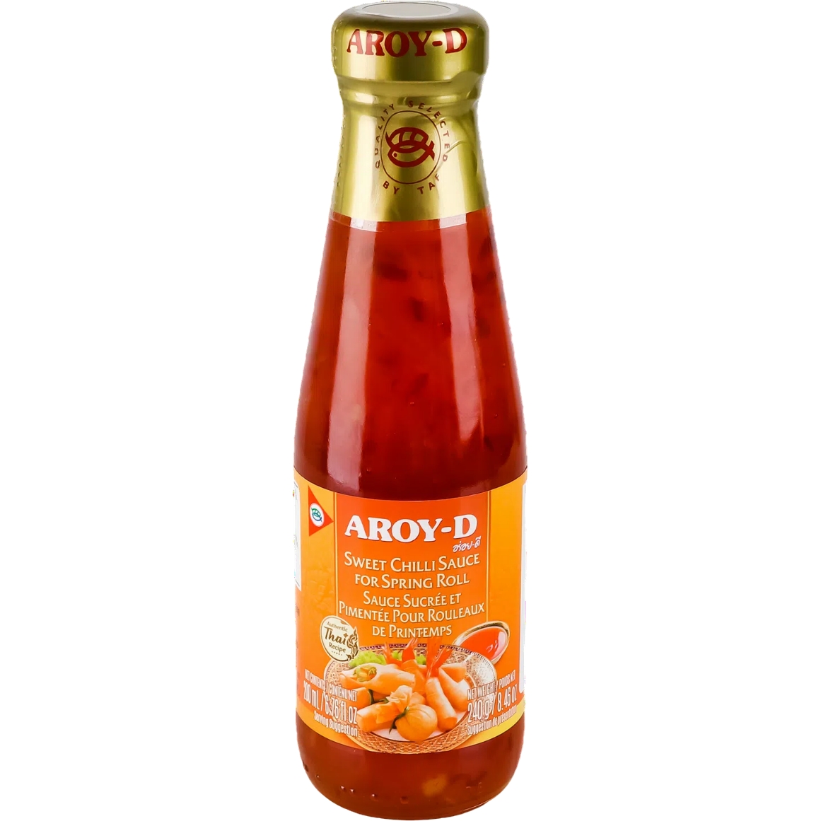 Соус сладкий чили Aroy-D для спринг-роллов 240 г (623247) - фото 1