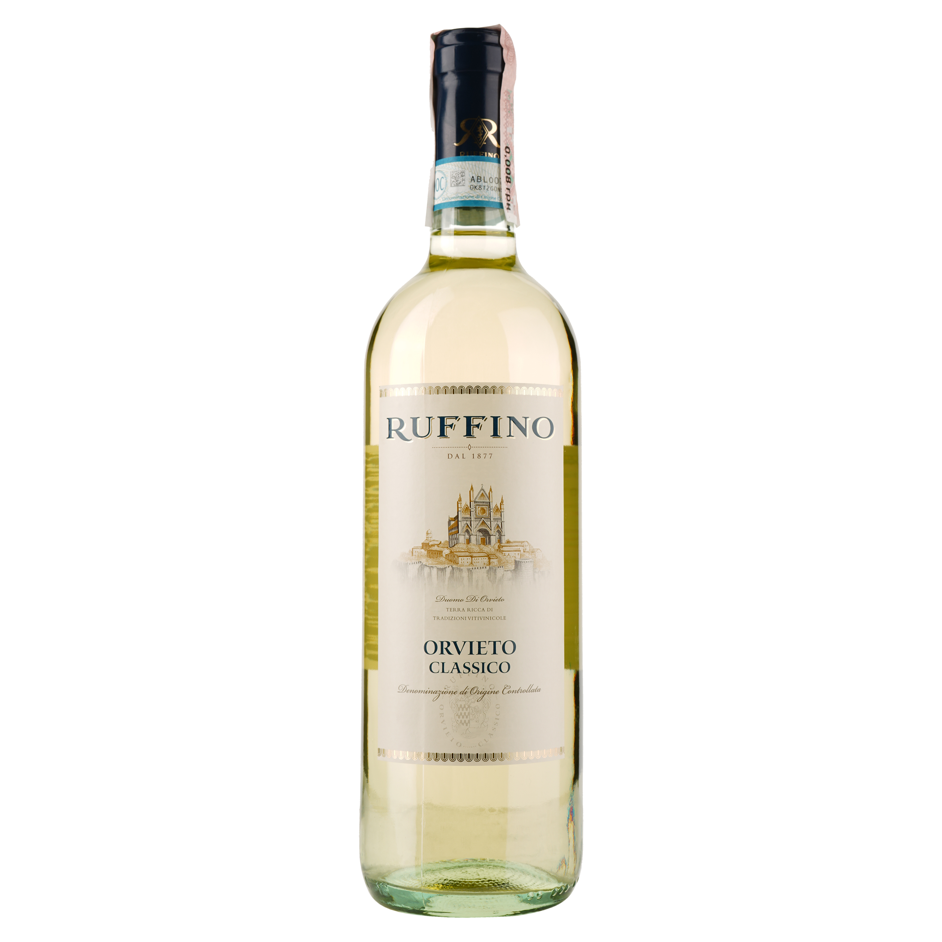 Вино Ruffino Orvieto Classico, біле, сухе, 13%, 0.75 л - фото 1