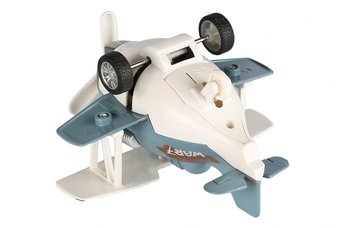 Самолет Same Toy Aircraft, со светом и музыкой, синий (SY8015Ut-4) - фото 4