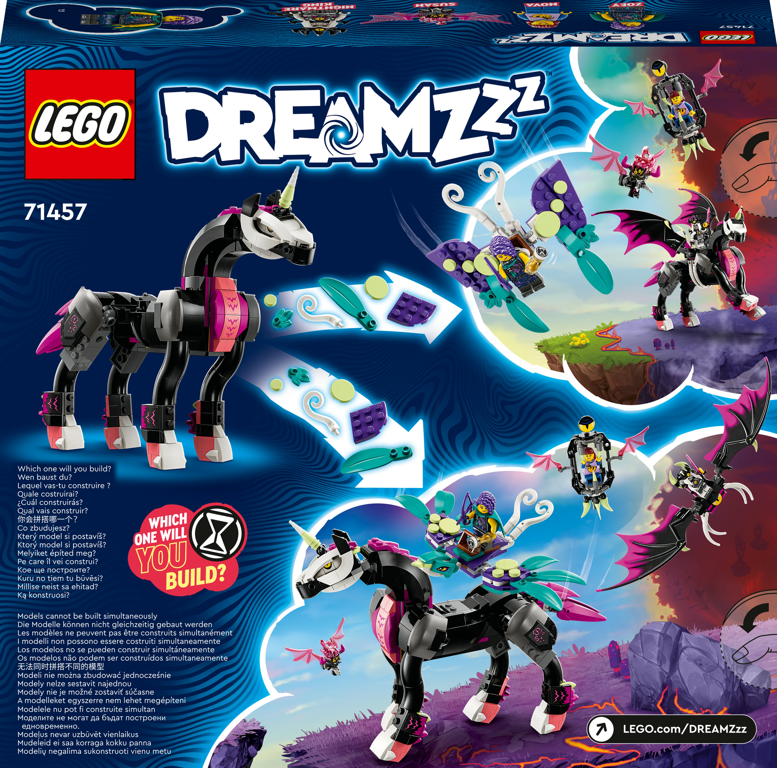 Конструктор LEGO DREAMZzz Летючий кінь Пегас 482 деталі (71457) - фото 9