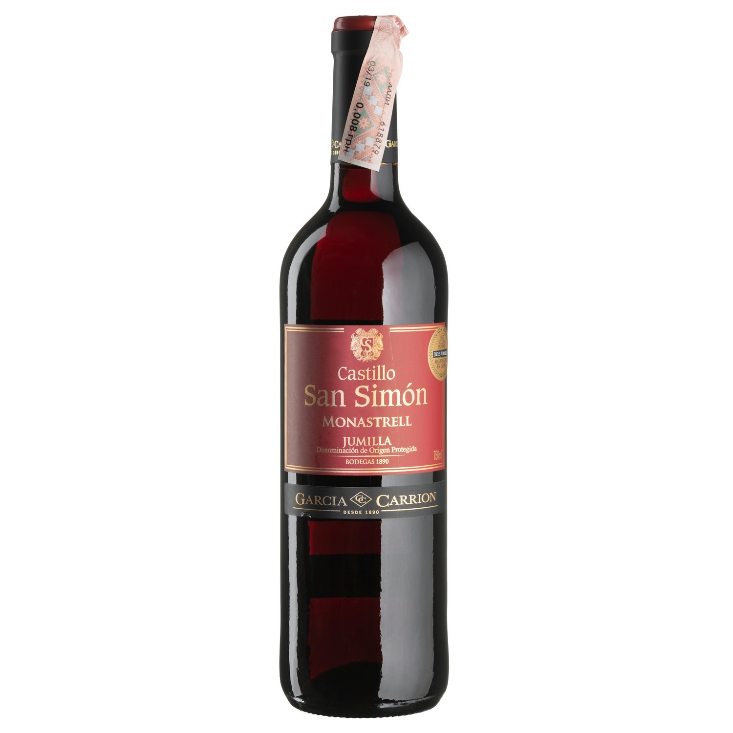 Вино Castillo San Simon Cosecha, красное, сухое, 13%, 0,75 л (4402) - фото 1