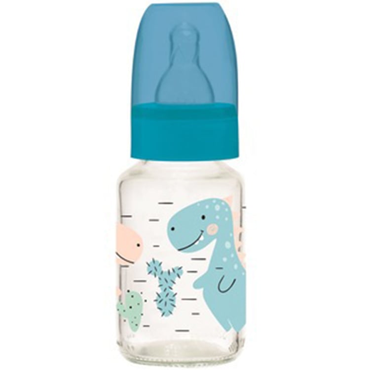 Детская бутылочка для воды Herevin Mix, голубая, 120 мл (111820-000) - фото 1