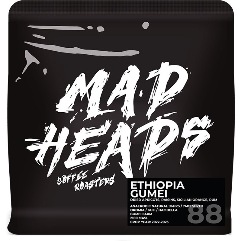 Кофе в зернах Madheads Coffee Roasters Ethiopia Gumei filter 250 г - фото 1