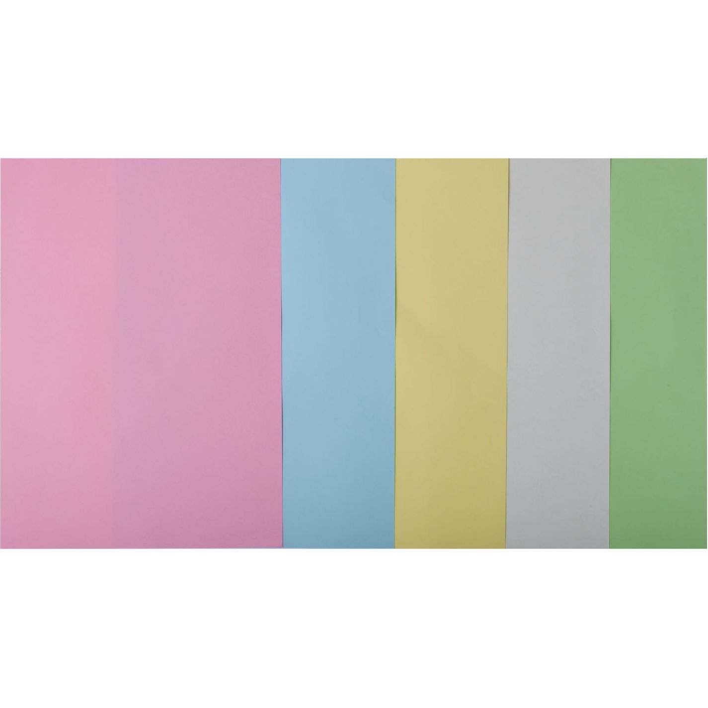 Набор цветной бумаги Buromax Pastel А4 50 листов 5 цветов (BM.2721250-99) - фото 2