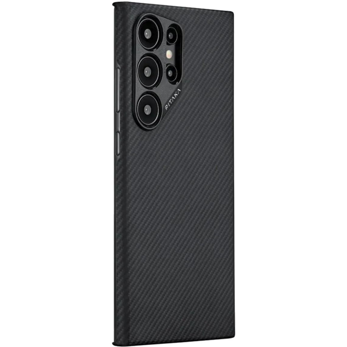 Чехол-накладка Pitaka MagEZ Case 4 Twill Black/Grey для Samsung Galaxy S24 Ultra (KS2401U) - фото 2