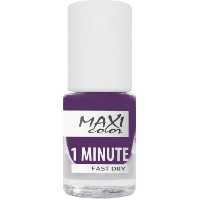 Лак для ногтей Maxi Color 1 Minute Fast Dry тон 021, 6 мл - фото 1