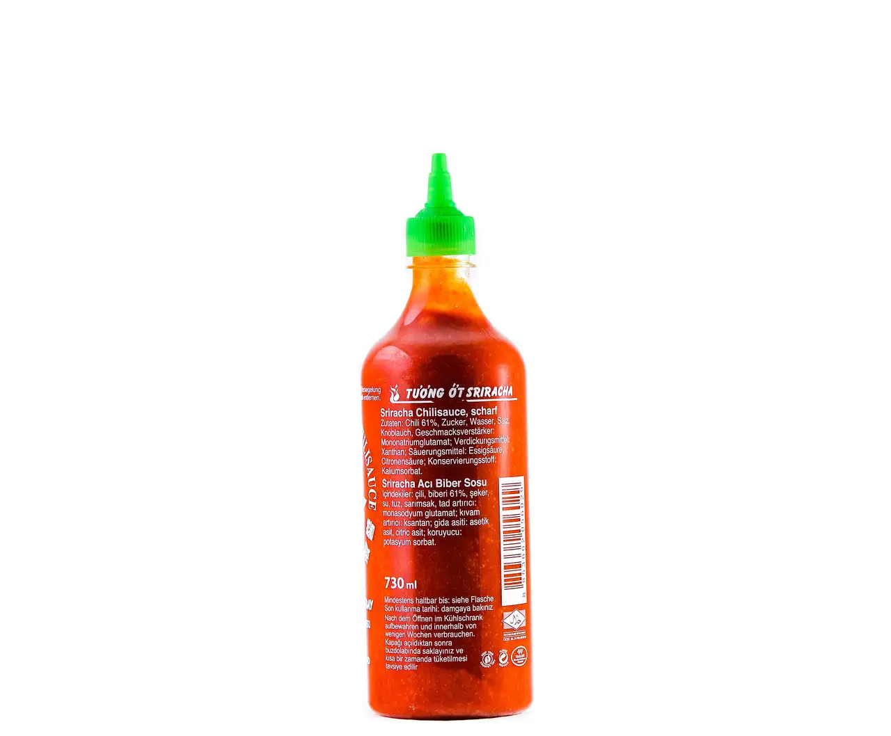 Соус Шрірача Flying Goose Sriracha зелений (61%) 730 мл - фото 3