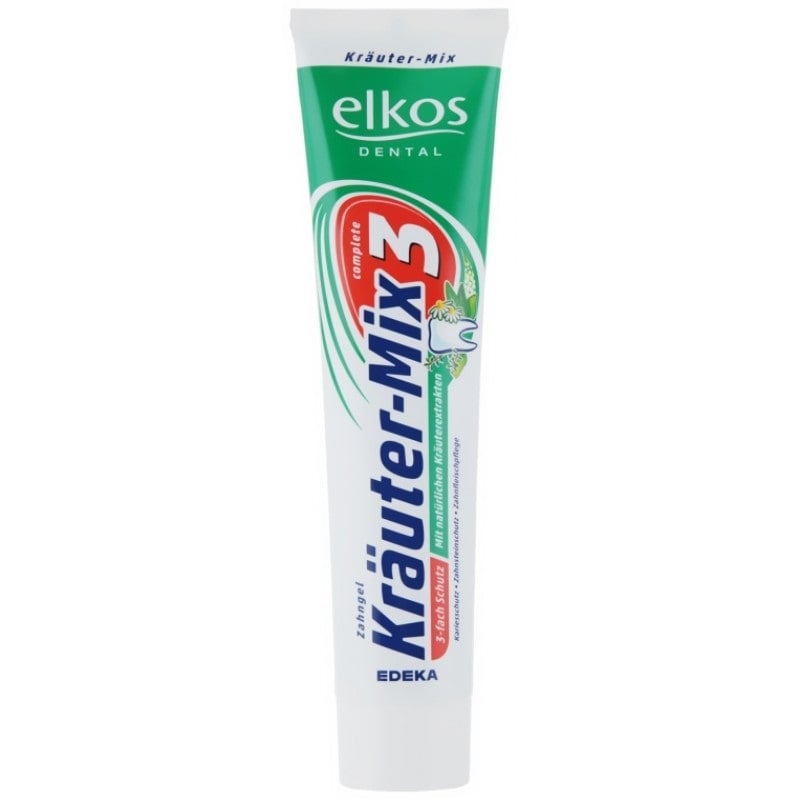 Зубная паста Elkos DentaMax с экстрактом трав, 125 мл (897291) - фото 2