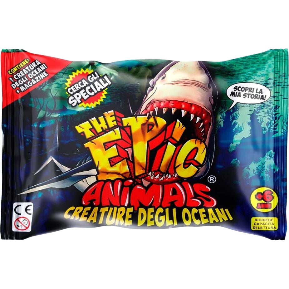 Стретч-игрушка в виде животного #sbabam Diramix The Epic Animals - Жители Океанов (DIR-T-00003) - фото 1