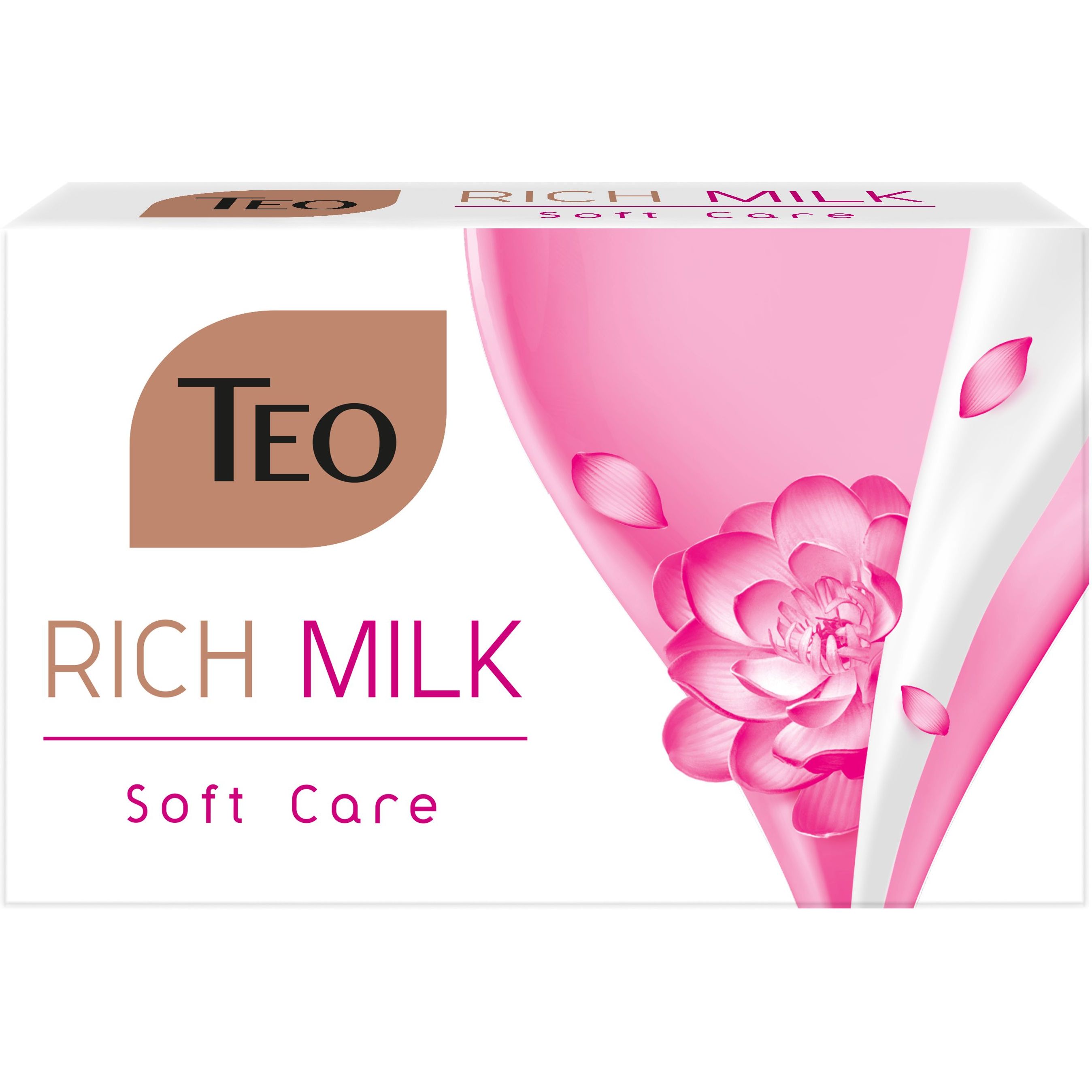Мыло твердое Teo Rich Milk Soft Care 90 г - фото 1