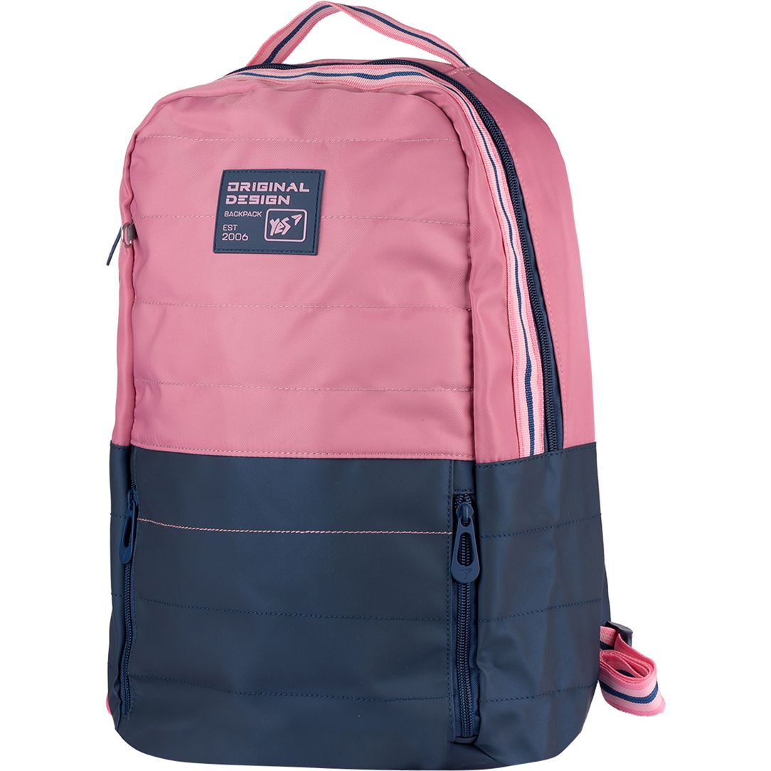 Рюкзак Yes T-122 Sense, синій з рожевим (552527) - фото 1